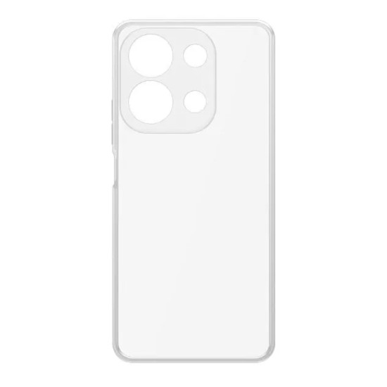 Силиконовая накладка для Xiaomi Redmi 12 прозрачный